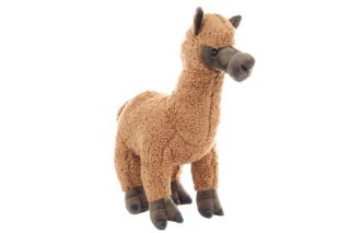 Obrázek z Lama hnědá plyš 40cm 